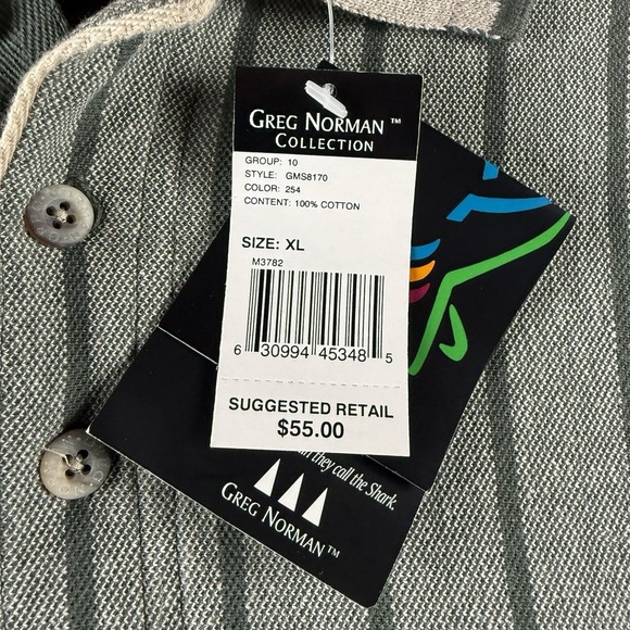 Greg Norman Golf Polo Cotton Men's XL - Picture 3 of 8